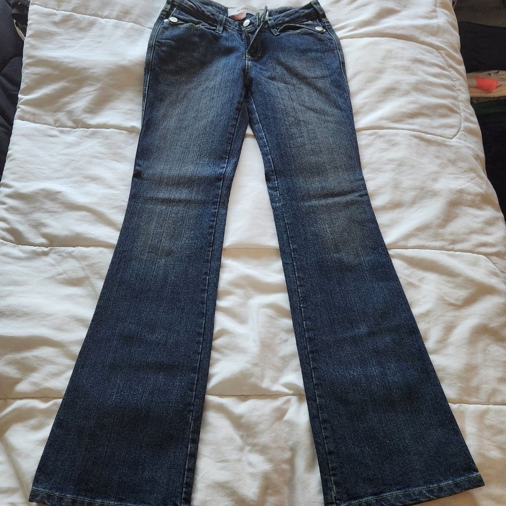 Denim Boot Cut Pants